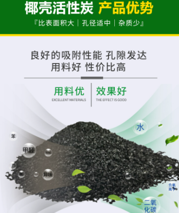 <a href=http://www.wd888.cn/ykhxt/ target=_blank class=infotextkey>椰殼活性炭</a>吸附甲醛優(yōu)勢(shì)